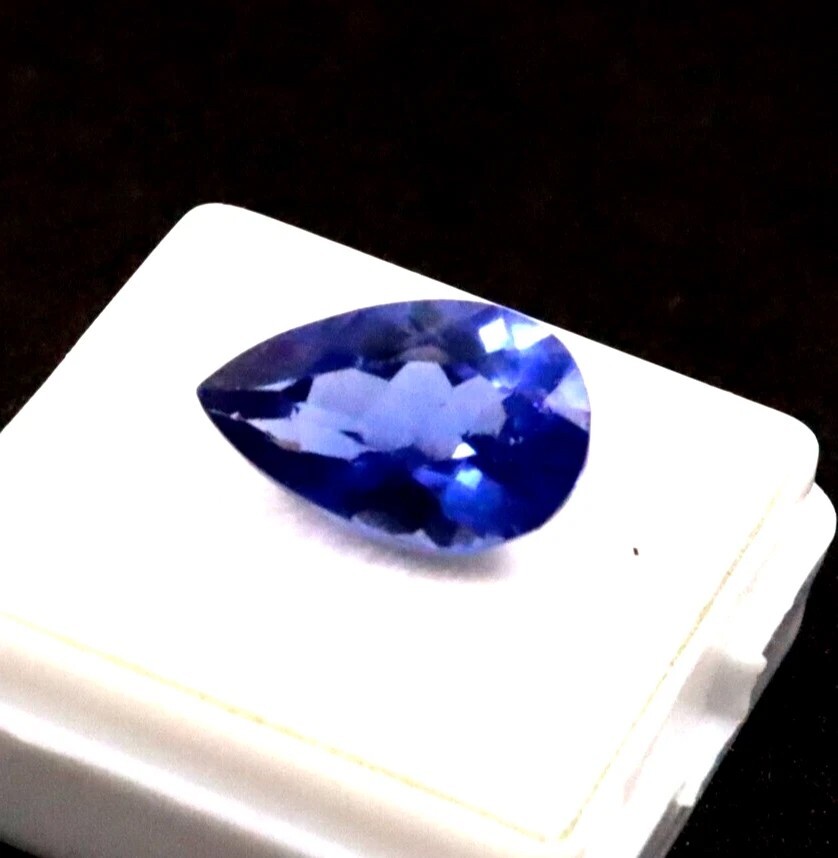 Loose Gemstone 8-10 ct Red Ruby Certified BURMA Pigeon Blood Pear Cut Best