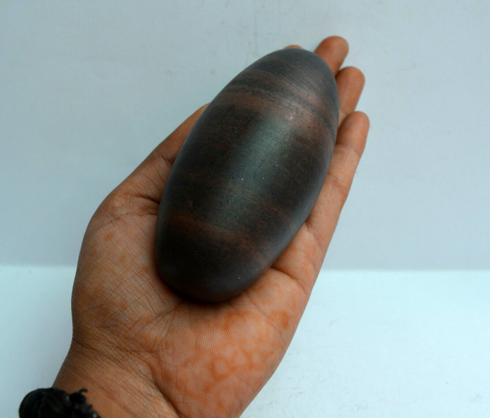 Shiva Lingam Stone, Shiva Lingam Sacred Stones from Narmada River India,~ 270