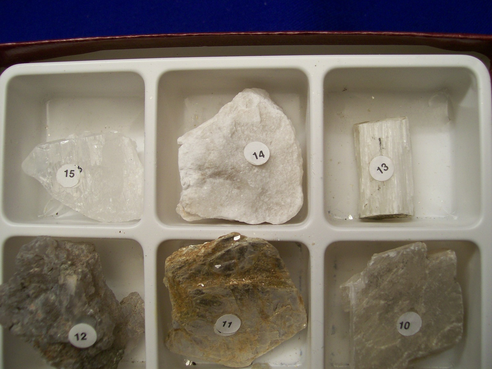 Carolina Biological Supply Company No. GEO 2880 Complete 15 Mineral Sample Kit