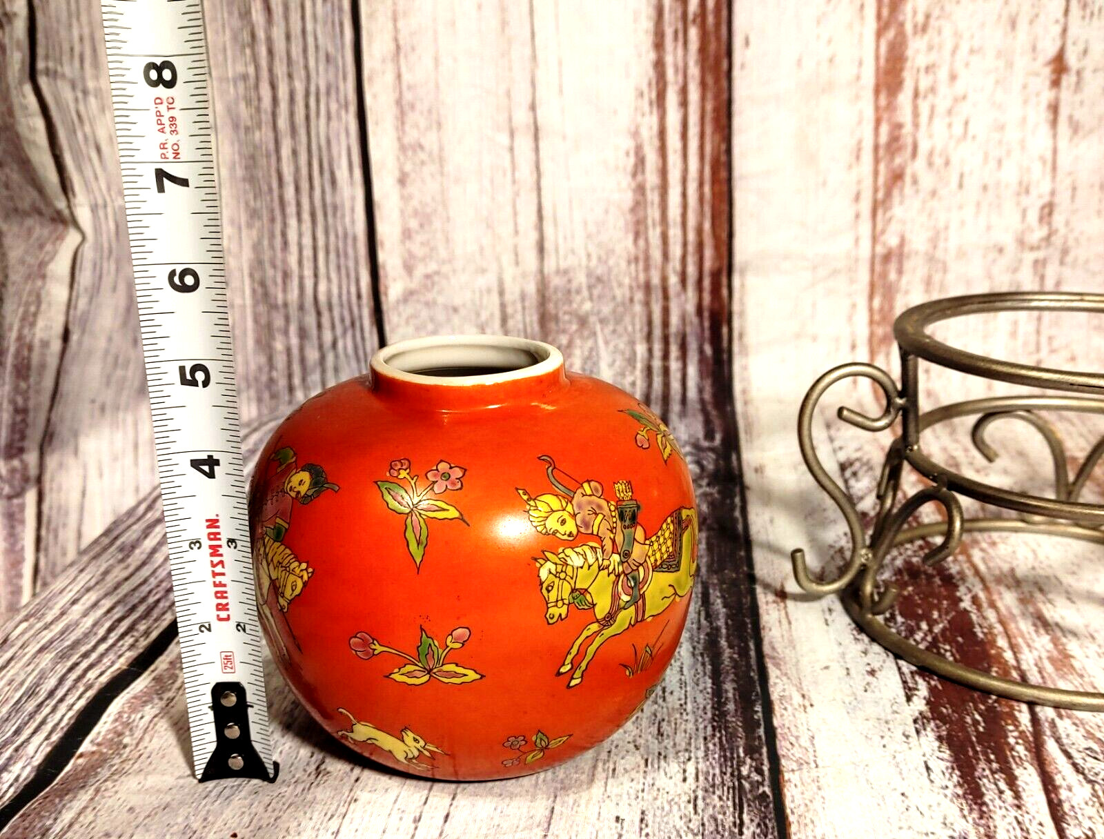 Pottery from 3 Different Cultures, SW Mexico, Philippines and Japanese. W/Stand.