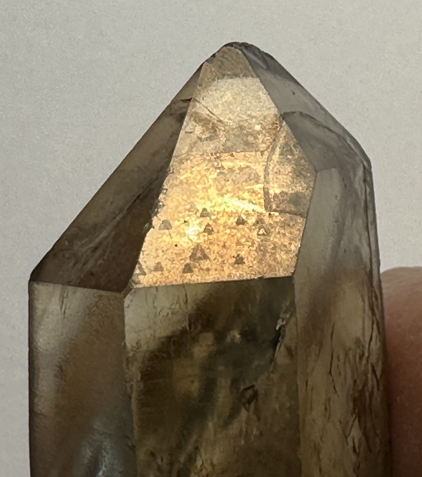 Natural Citrine Crystal Cluster Point Mineral Specimen Congo Africa