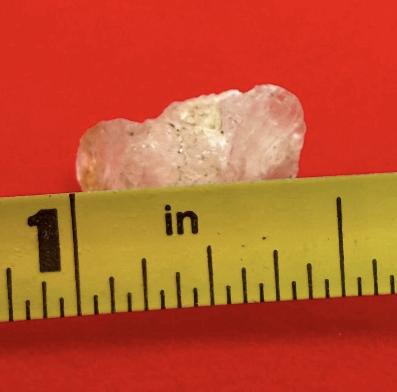 Golden Brazilian Phenacite Crystal: Authentic Phenacite Crystal, 1.05g/5.25ct