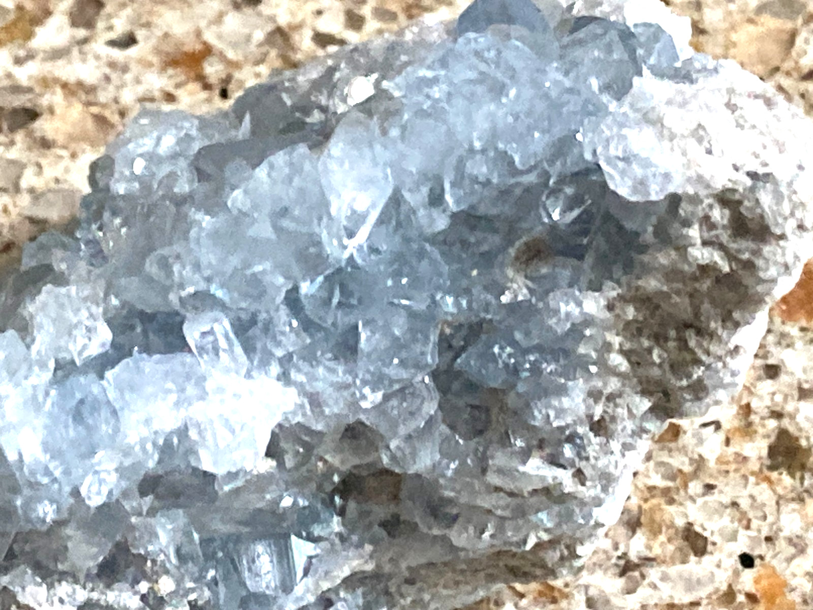 Africa Minerals- Selenite Rose, Celestite, Vanadinite
