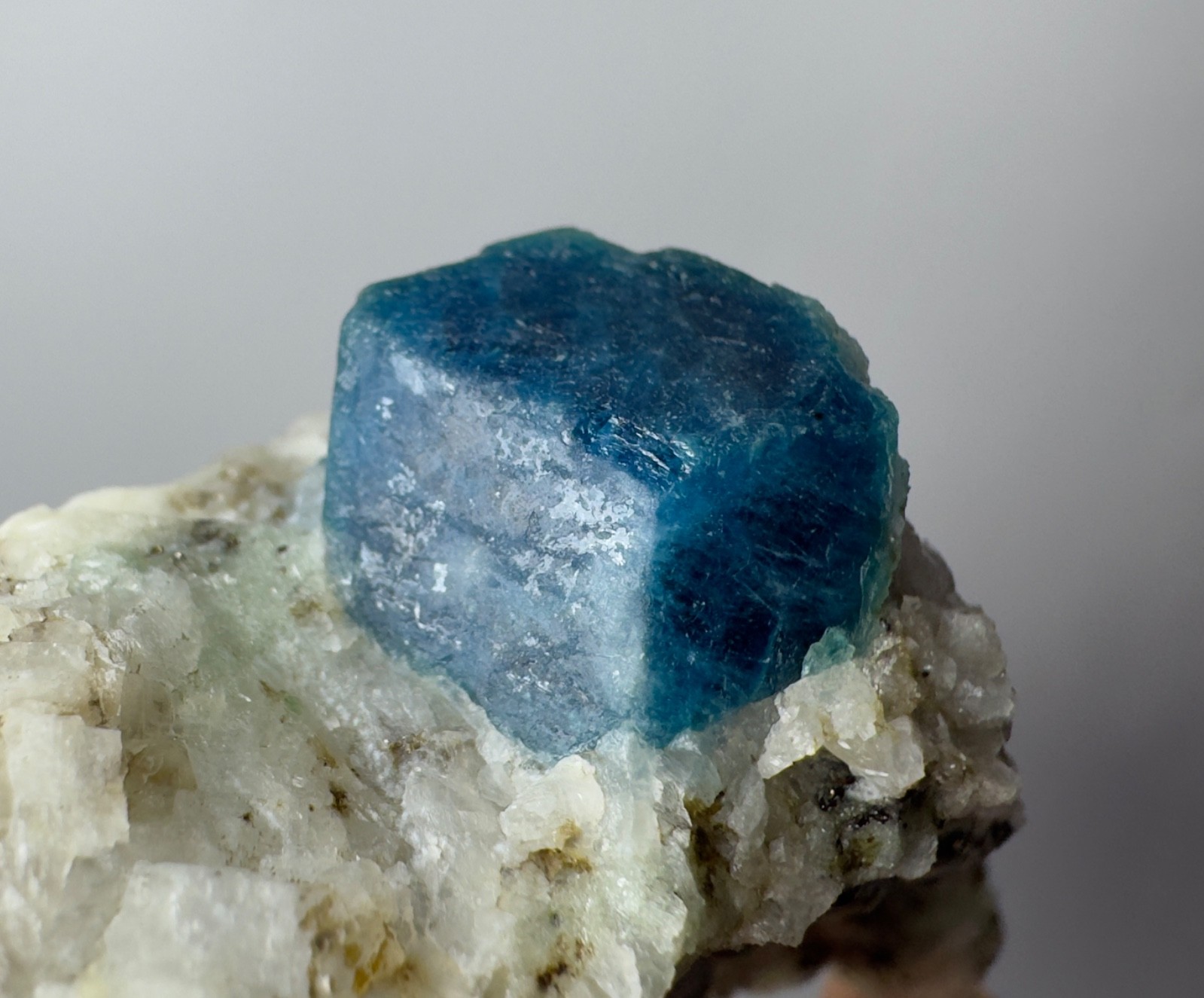 502 CT Natural Green Hauyne Crystals On Matrix From Badakhshan Afghanistan