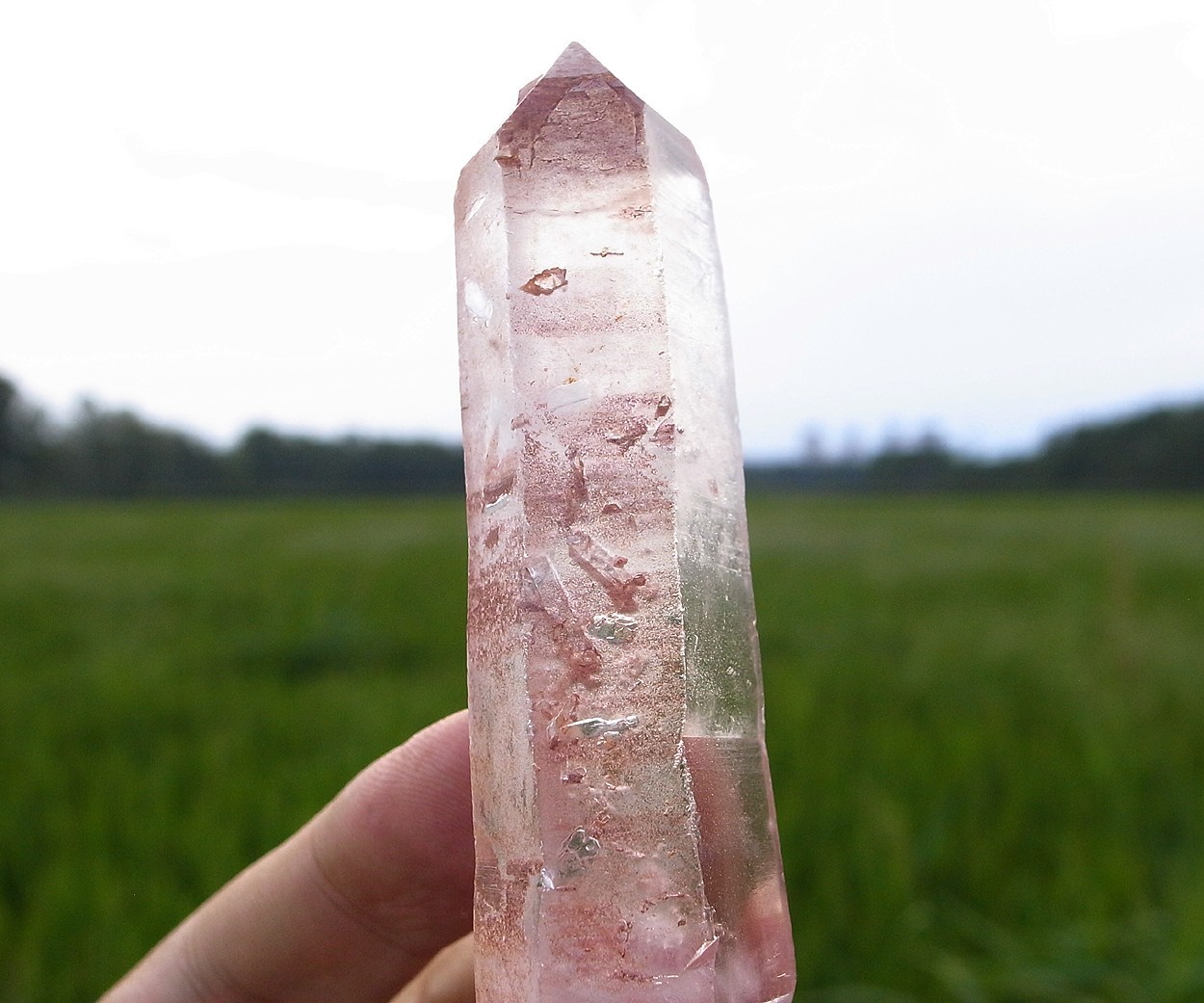 Manifestations!! Delicate PINK LEMURIAN QUARTZ + MASTER DT CRYSTAL+NATURAL VERY
