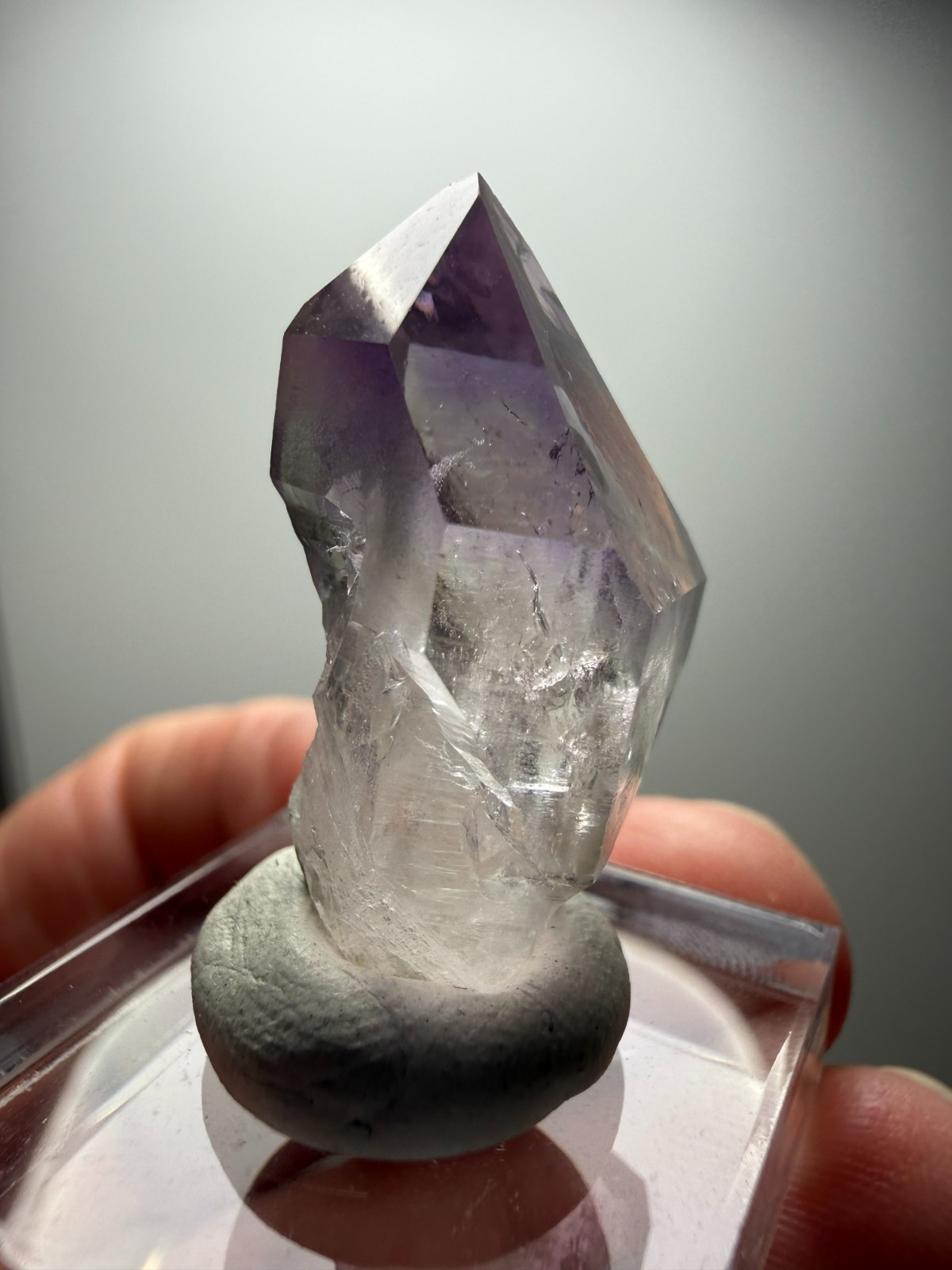 Cute little Amethyst Scepter- Purple Hope #4 Claim, King County, WA Only- $15