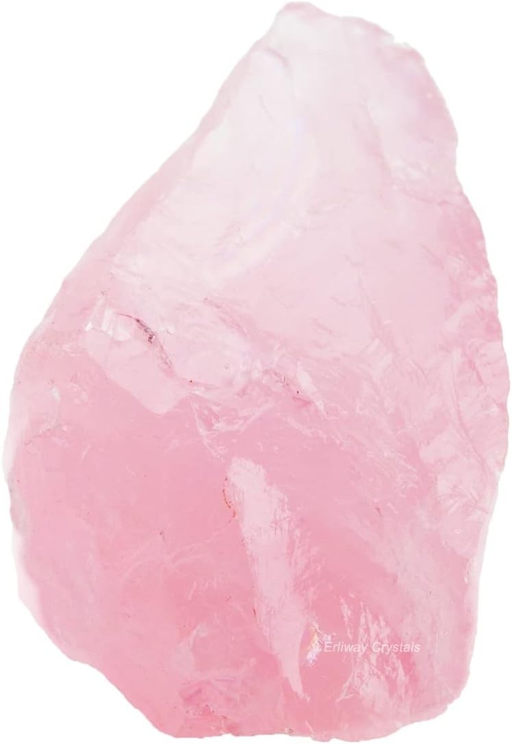 Rose Quartz Raw Crystals, Large 1.25-2.0″ Healing Crystals Natural Rough Stones