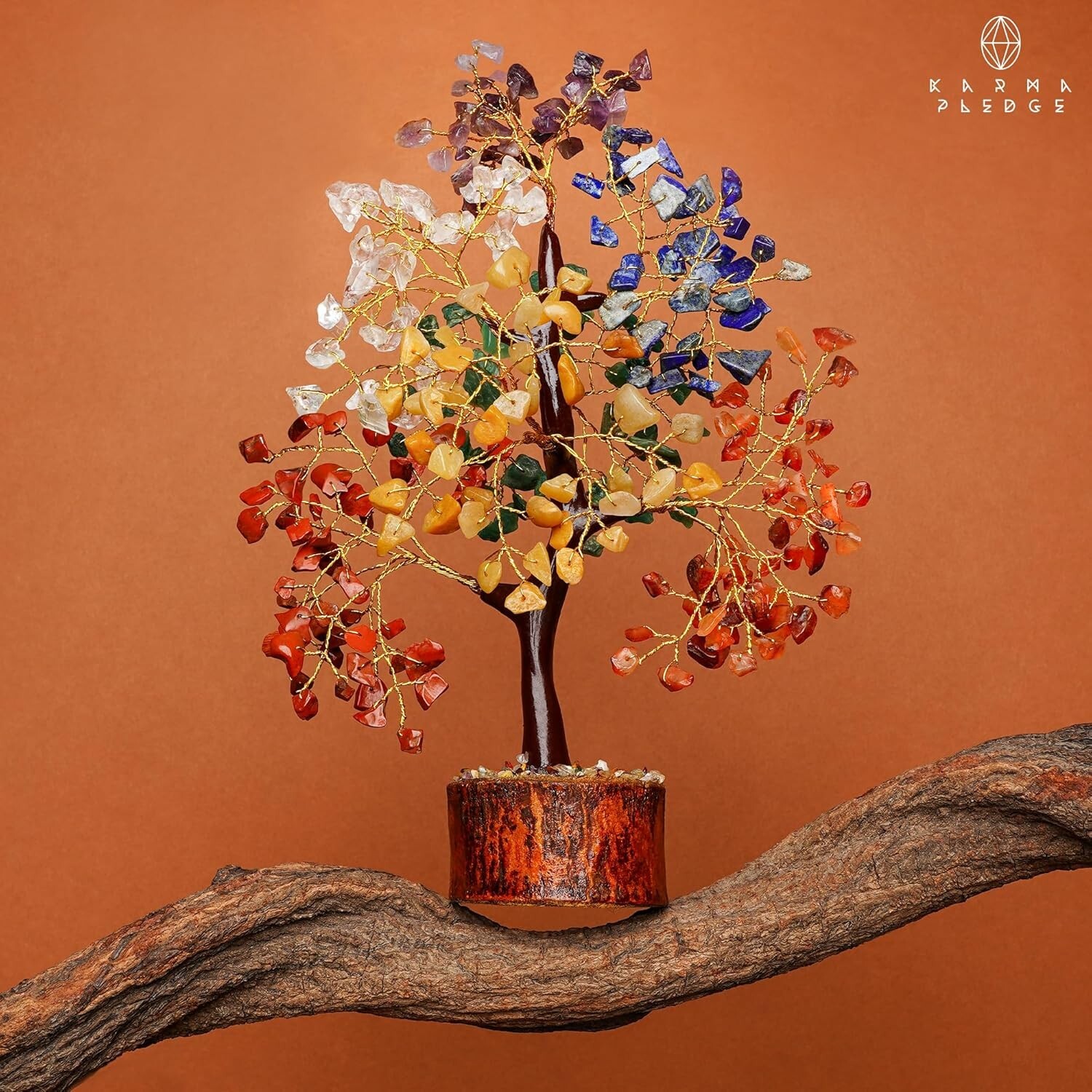 7 Chakra Tree of Life, Crystals and Healing Stones, Crystal Tree of Life, Gemsto