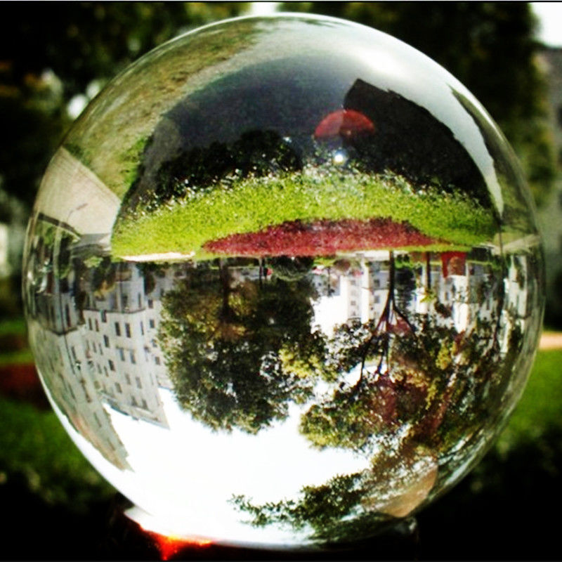100MM TO 200mm Round Glass Crystal ball Sphere Buyers select the size