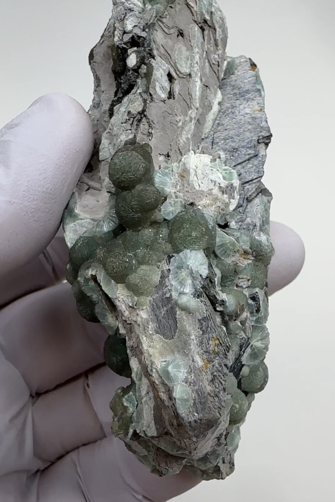Top Quality___Beautiful Large RARE GREEN Wavellite Specimen from Arkansas