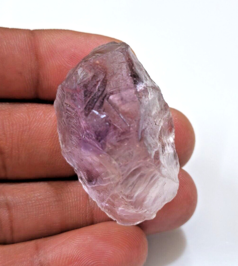 Top Unique 100% Pink Amethyst Raw 150 Crt Amethyst Crystal Rough Making Jewelry