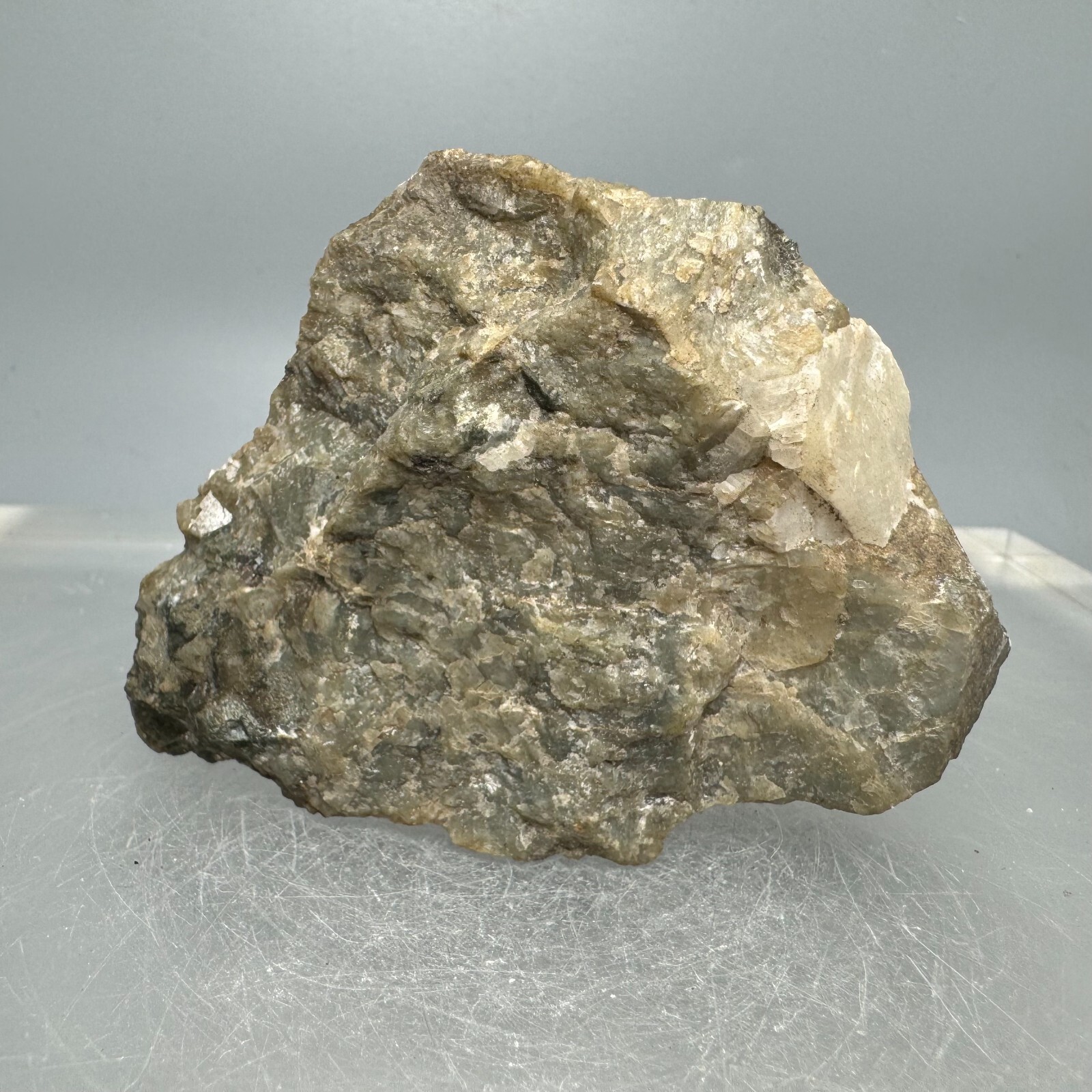 Microcline var. Amazonite Crystals: Franklin mine, New Jersey- Rare!