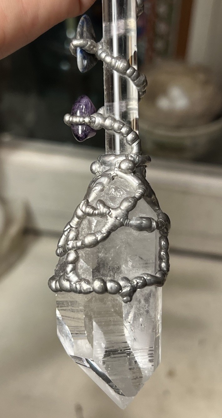 Crystal & Gemstone Chakra Energy Balancing Healing Magic Witch Wand