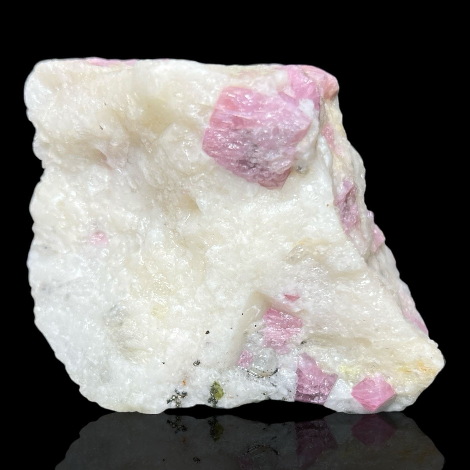 149 G Spinel Crystal with Marialite, Scapolite, Fluorapatite, Calcite Phlogopite