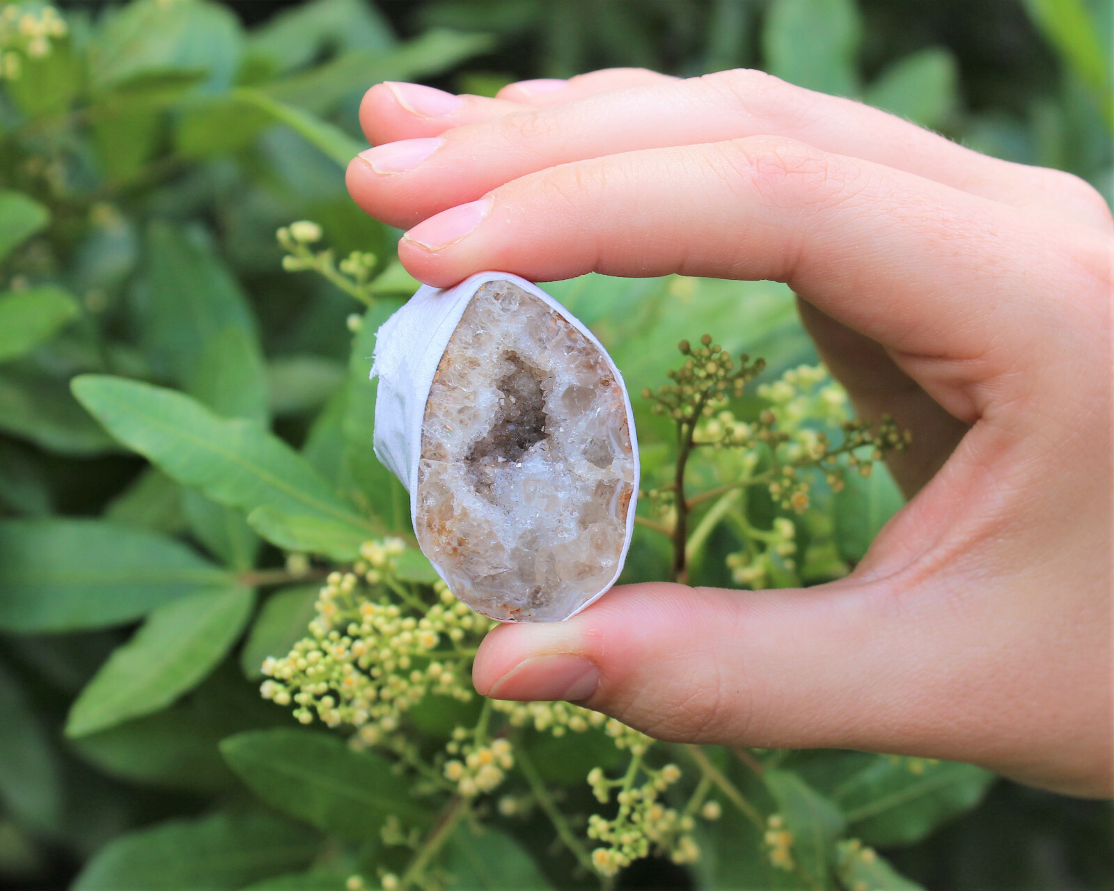 Small Oco Agate Geodes, Natural Crystal Druzy Halves, Bulk Wholesale Lots!