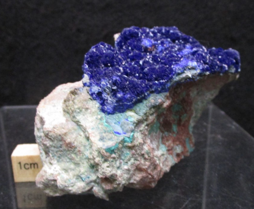 High Grade deep Blue Crystalline Azurite Morenci Mine Greenlee County, Arizona