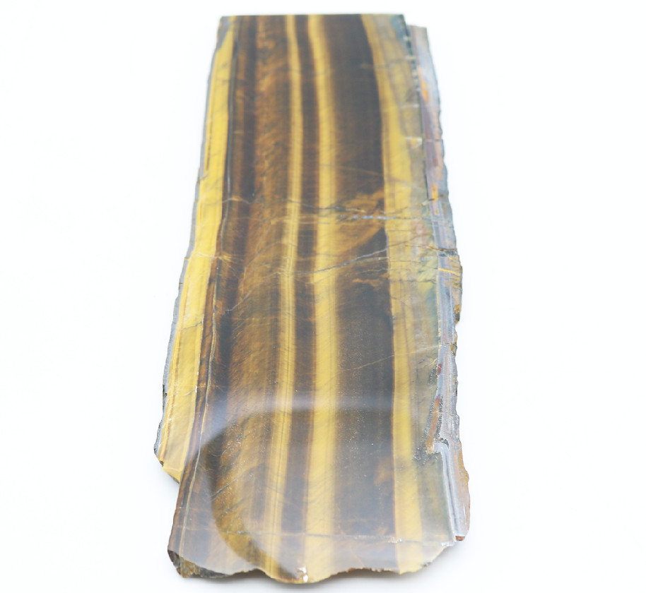 LARGE Elegant TIGERS EYE Fossil Slab SOUTH AFRICAN Mineral Display Collectible