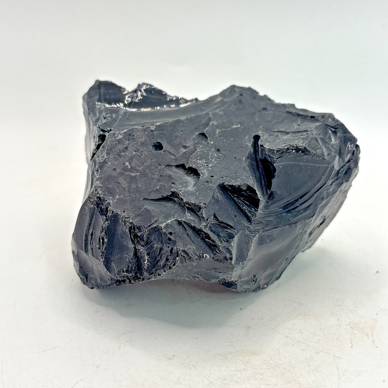 Beautiful Spider Web Obsidian Specimen 317 Grams