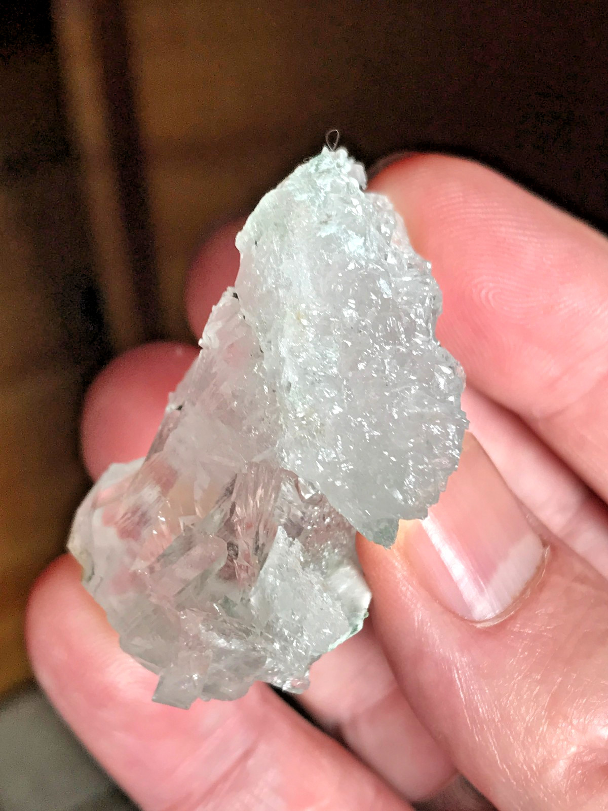 Quartz, skeletal “iceberg”, floater crystal, Auernig, Mallnitz, Austria