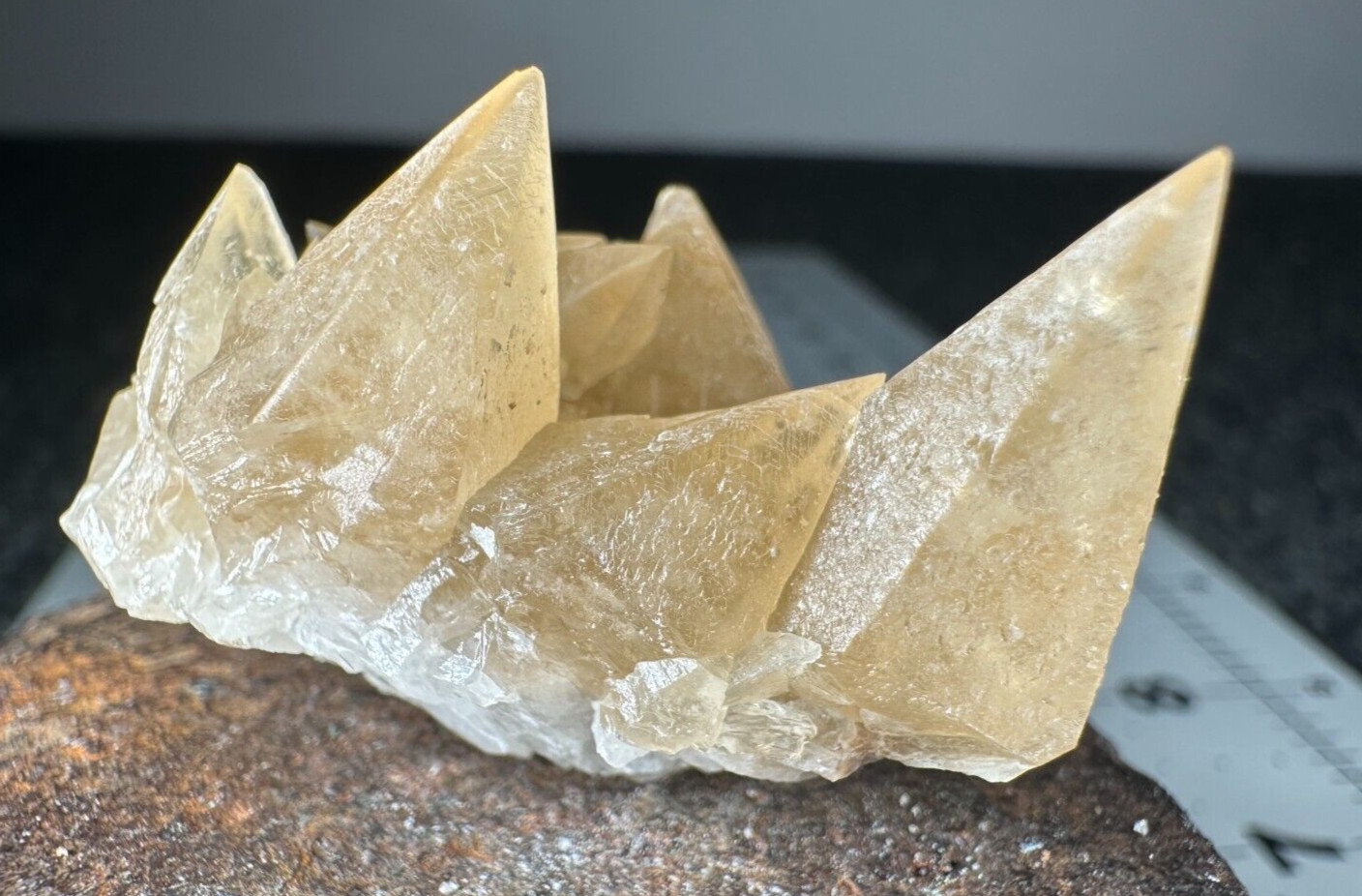 ➤ 1-1/2″ CALCITE CRYSTAL CLUSTER SPECIMEN – Pugh Quarry Ohio VIDEO➤893