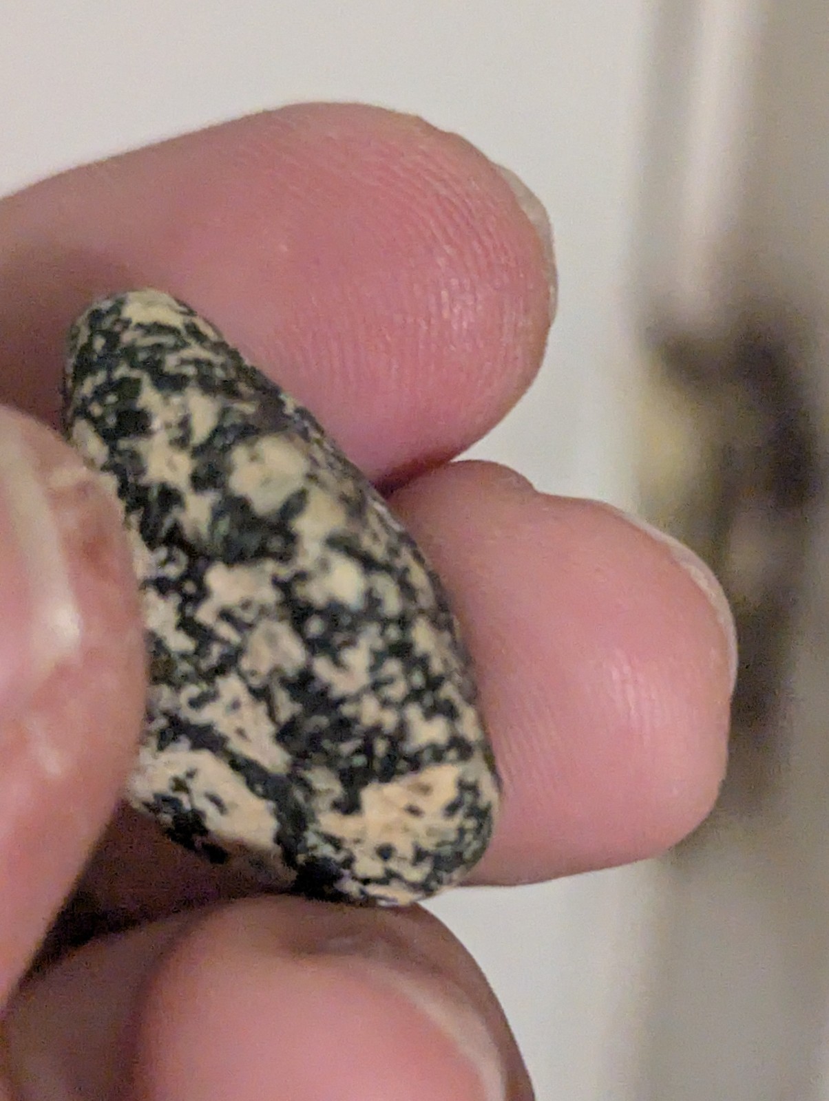 Black & Beige Colored Stone