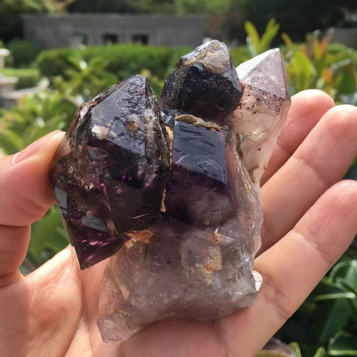 237g natural amethyst Melody stone *7*psychic abilities spiritual elevation