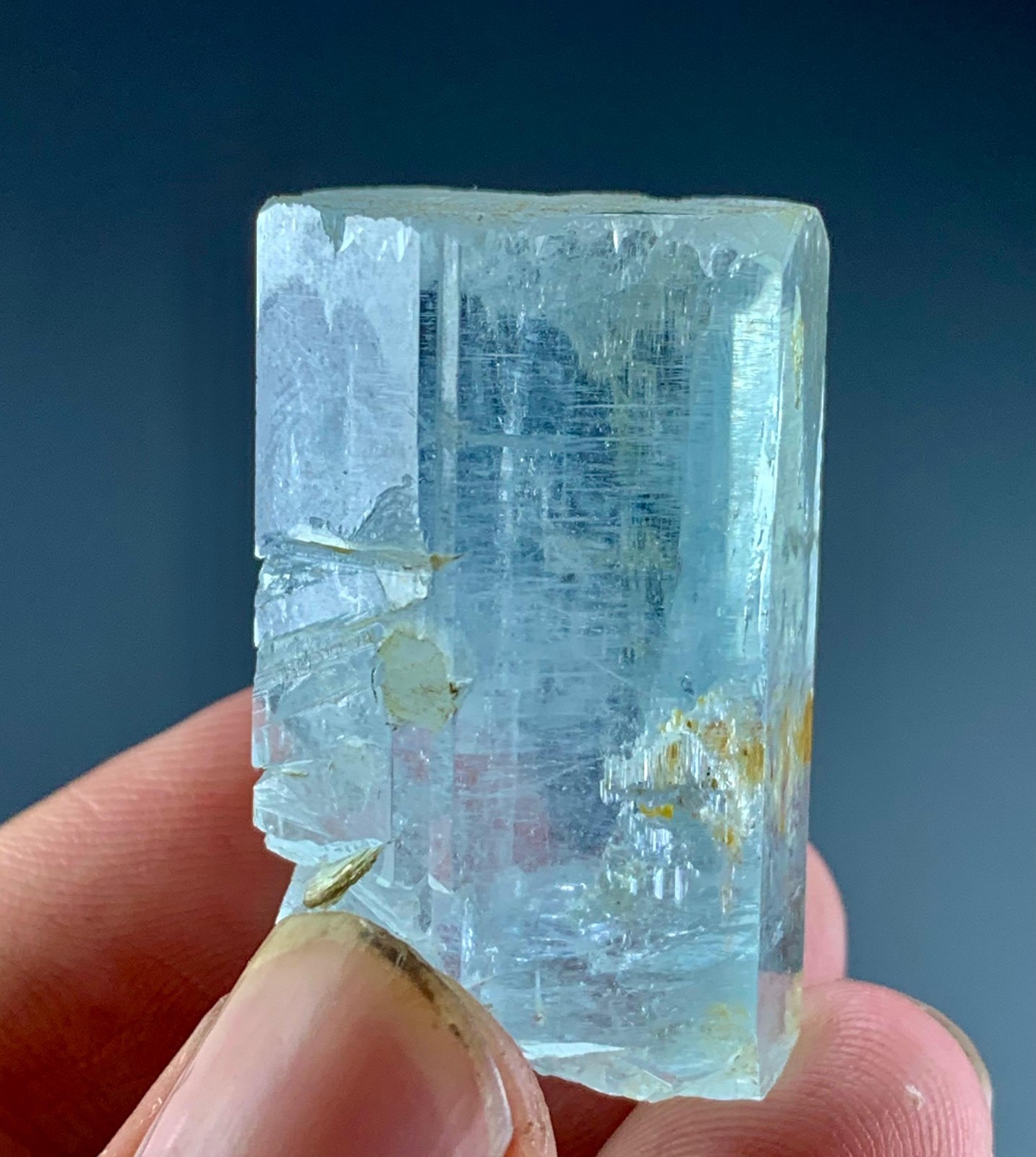 Aquamarine Crystal From Skardu Pakistan 109 Carat