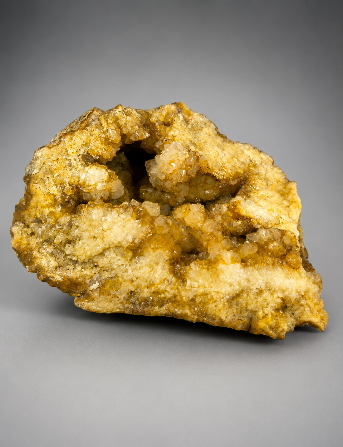 3 lb 4.5 oz Natural Kentucky Geode Crystal Lined Open Druzy Quartz Display Ky