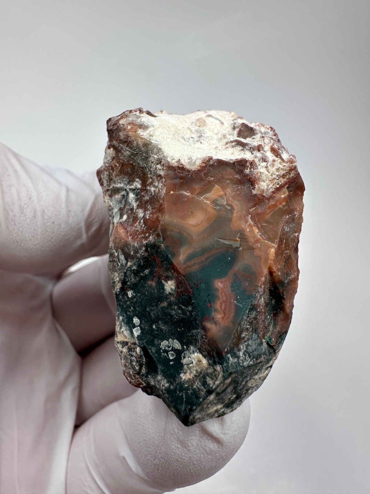 PREMIUM SPECIMEN__RARE Idaho Sunset Jasper / Agate Rough – Lemhi County, Idaho