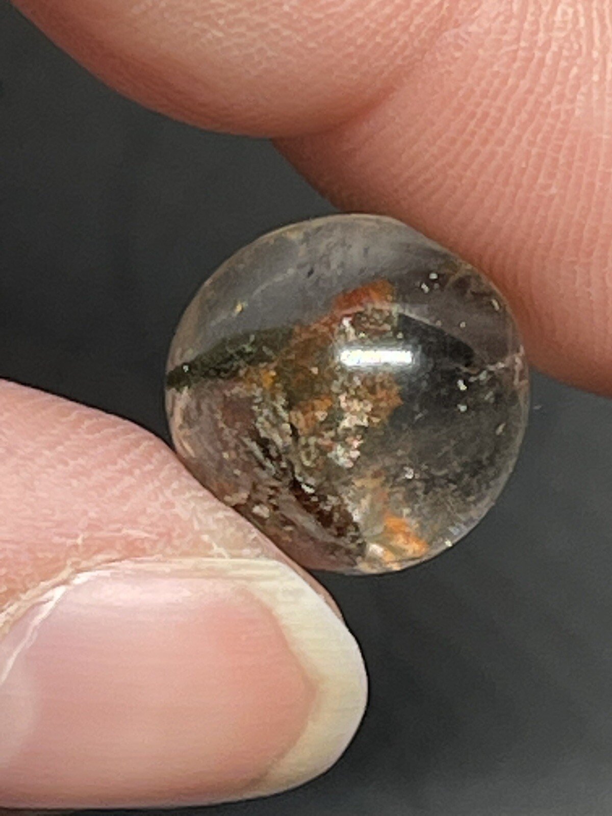 Garden Scenic Quartz Mini Sphere Ball Orb Marble 12.9mm