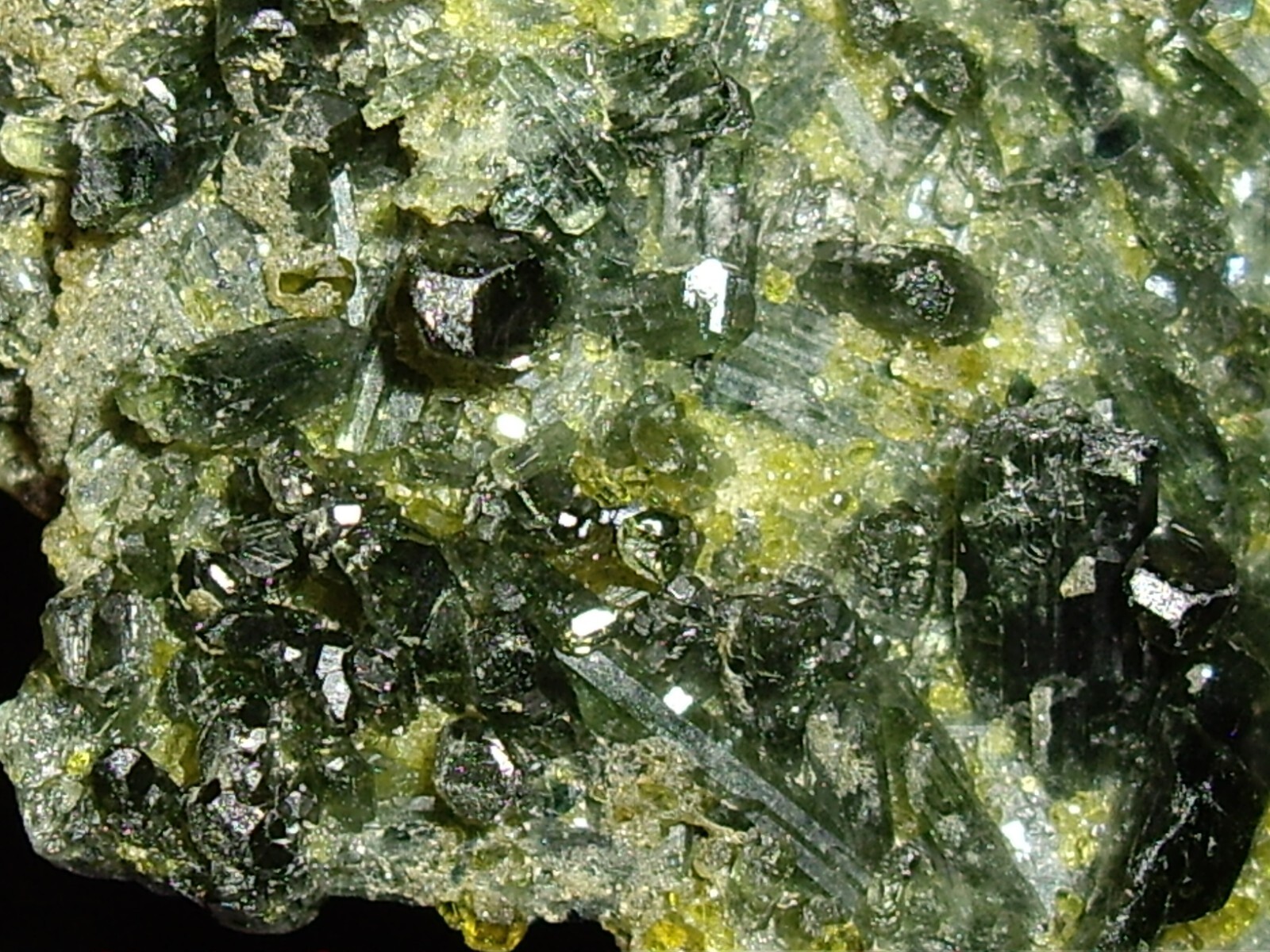 Awesome Magnetite, Vesuvianite, Garnet, and Diopside Crystals on Matrix 23.3g