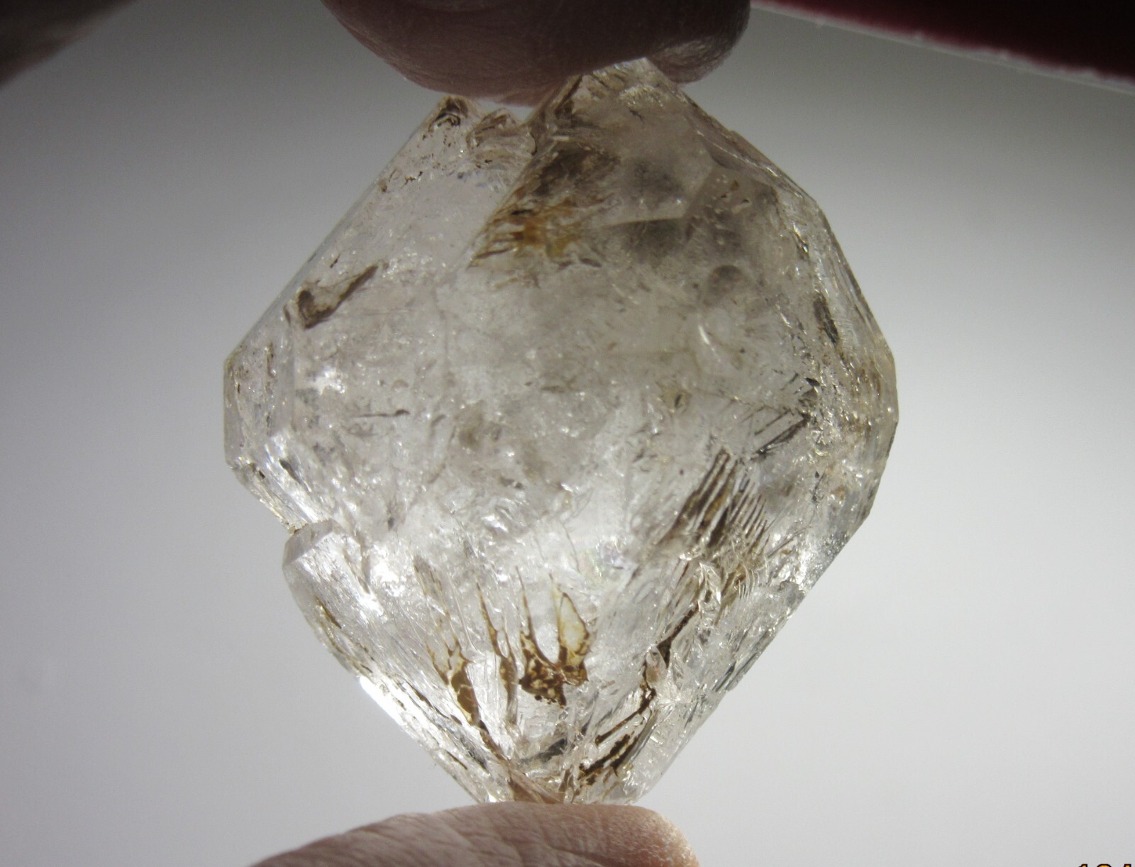 Natural Herkimer Diamond Quartz 1 5/8″ Crystal Herkimer, NY Reiki NHDQC-2
