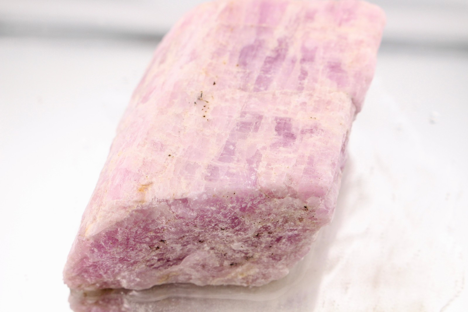 8.3oz UV ACTIVE Kunzite Nigeria Purple Lilac Raw Natural Rough Crystal Mineral
