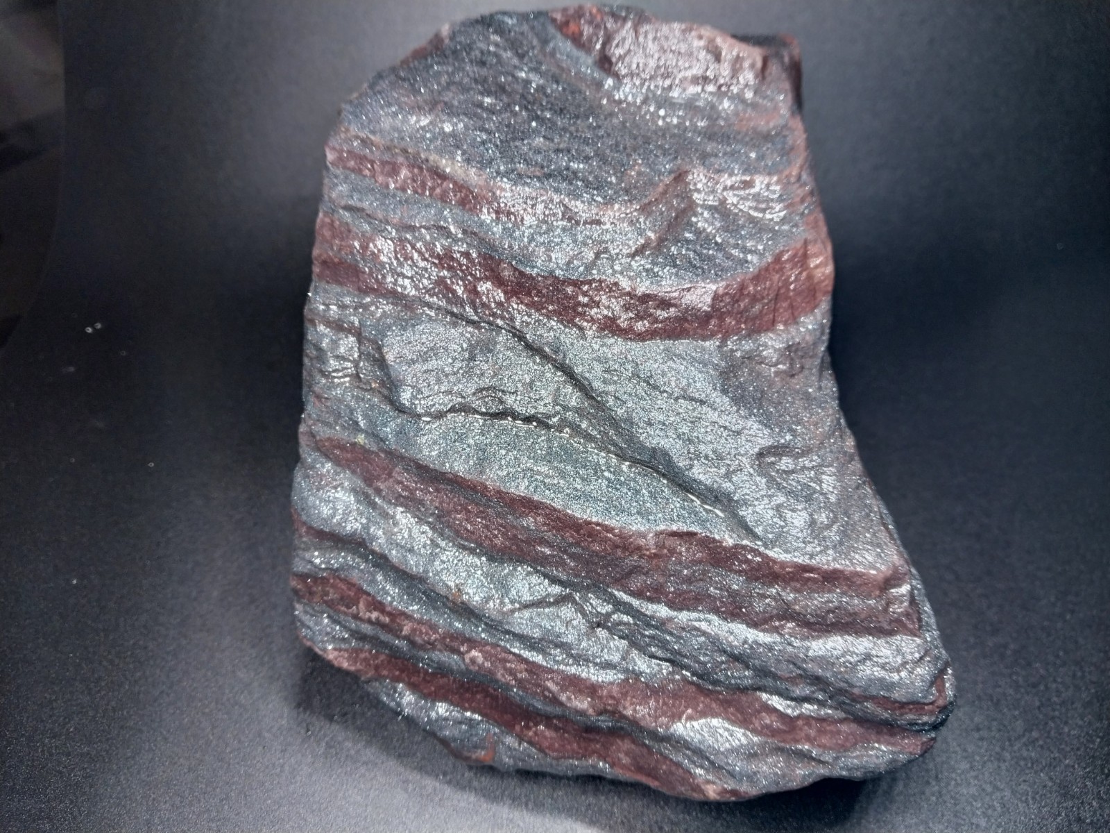 Banded Iron | Rough Michigan Stone | 13.5 LBS | Sparkling BIF