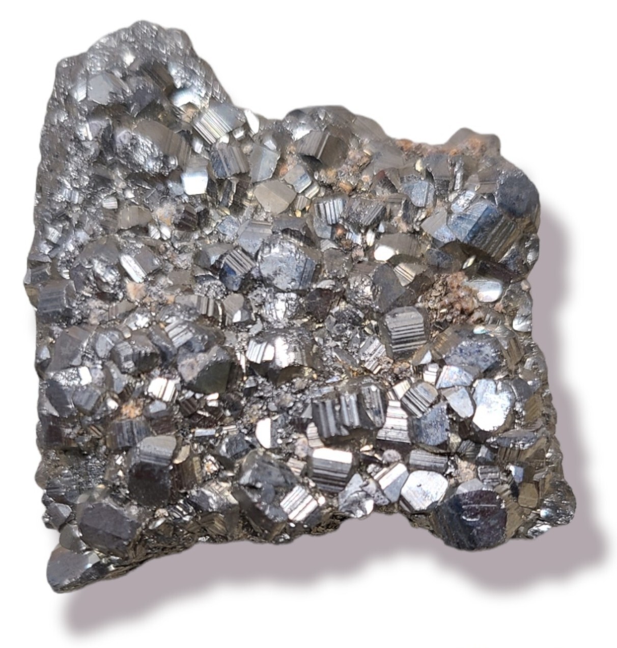 2 x 1-5/8″ PYRITE Cube Crystals Cluster – 85 grams.