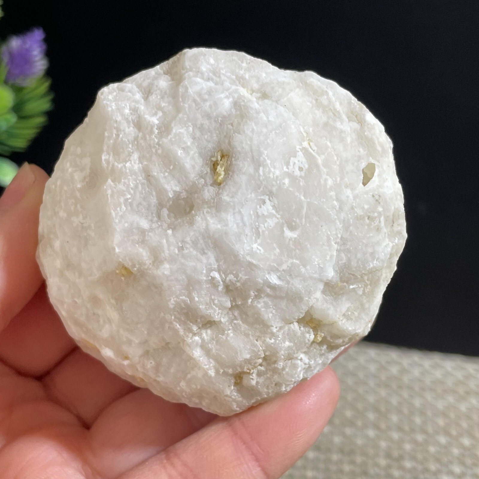 1pc 164g Quartz Geode Unopened Break Your Own Natural ab280