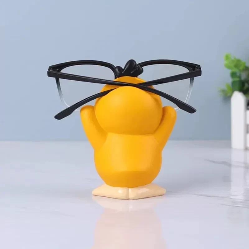Psyduck Glasses Stand Cute Anime Ornament Eyewear Display Holder*