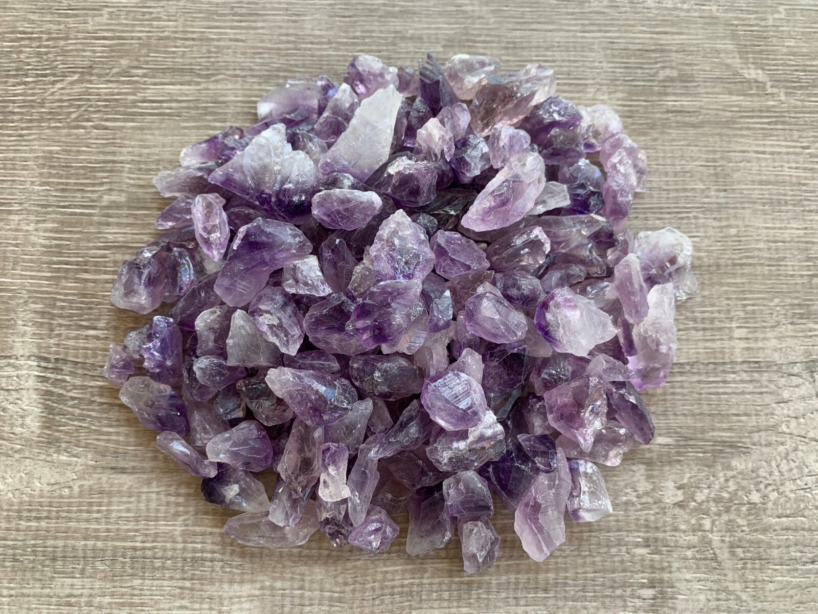 0.5″ – 1.25″ Brazilian Rough Amethyst Point/Stone, Raw Amethst Healing Crystals