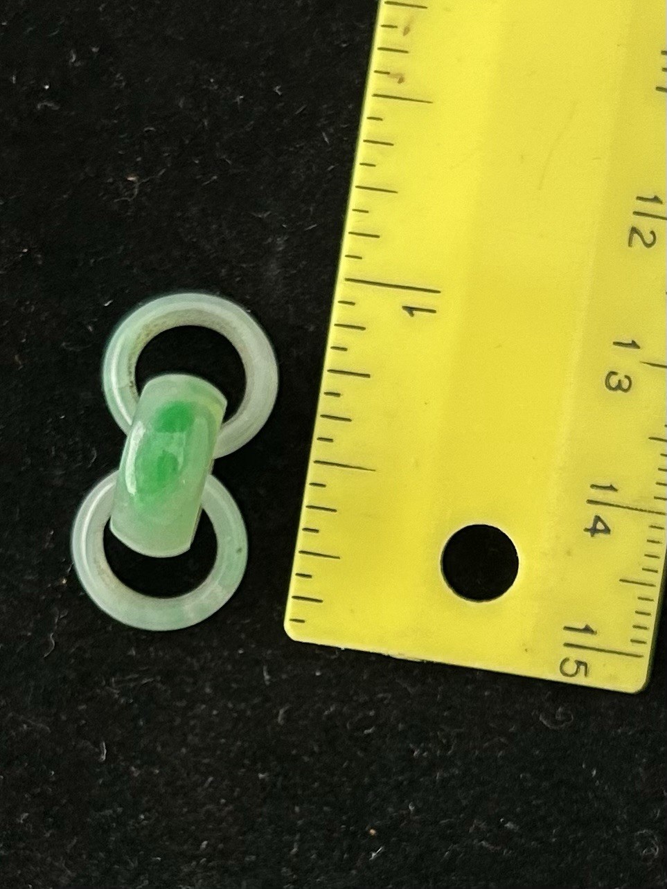 Jadeite Green Concentric Jade – Carved from 1 Piece Of Jade