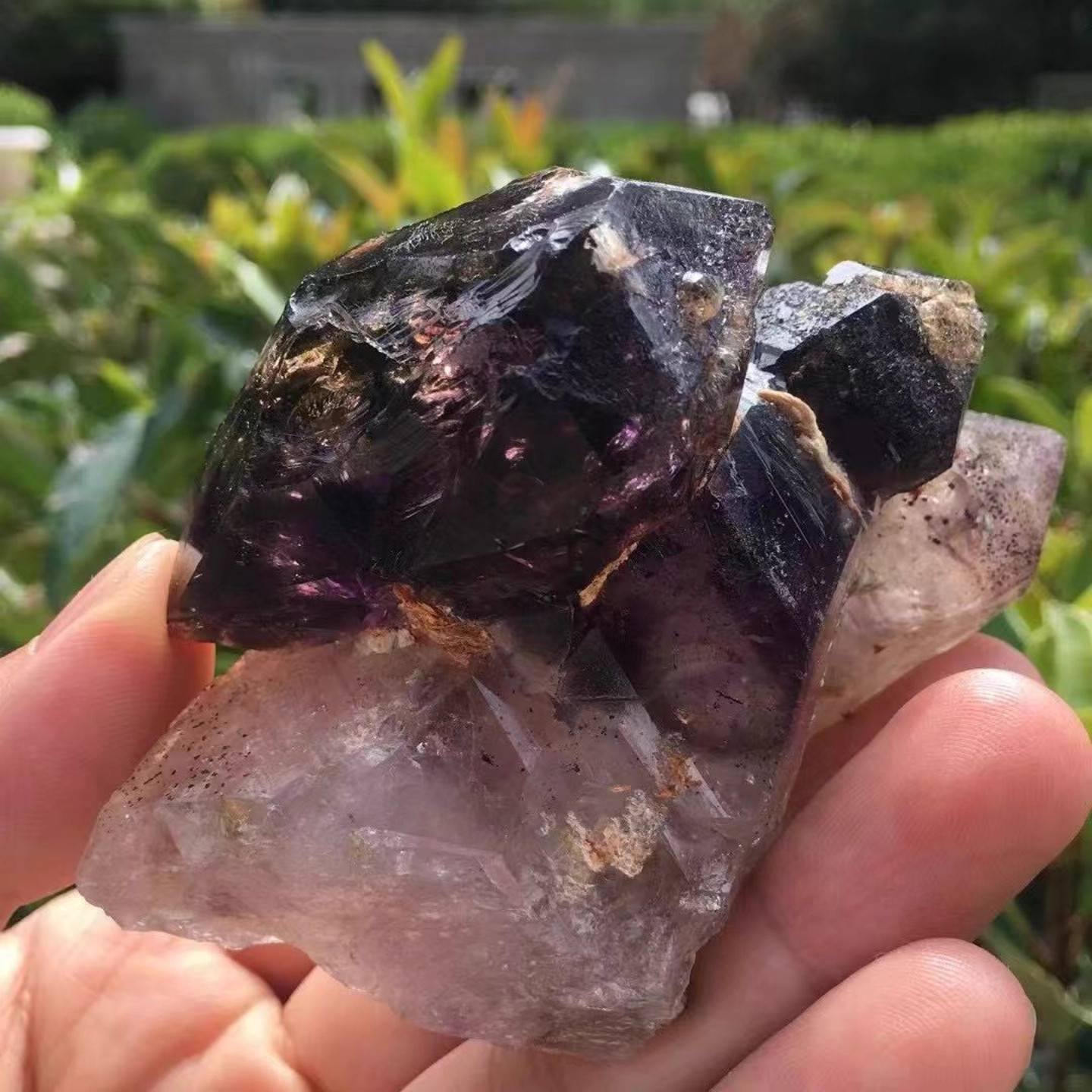 237g natural amethyst Melody stone *7*psychic abilities spiritual elevation