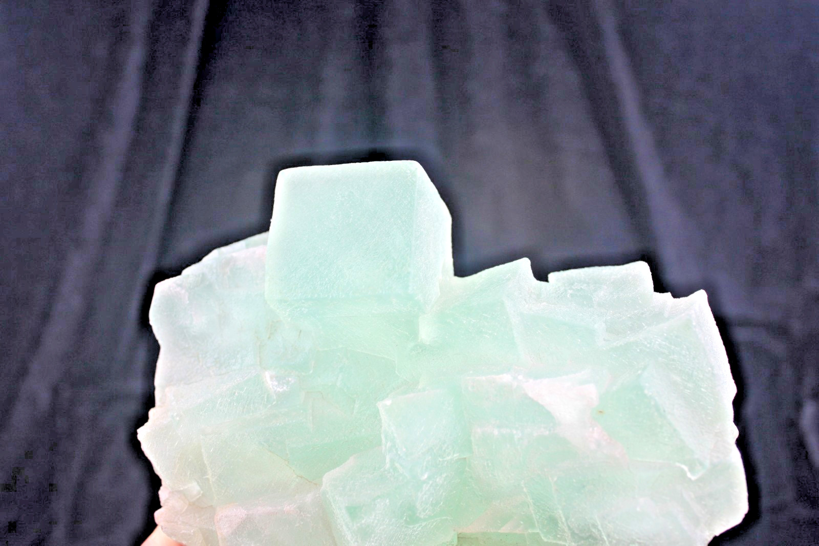 4lbs Big Museum Quality Green Fluorite Mineral Specimen