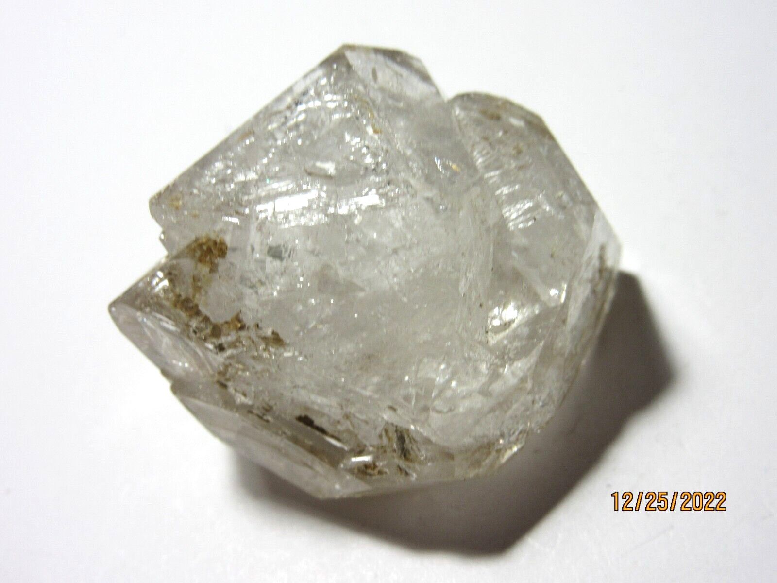 Natural Herkimer Diamond Quartz 1 5/8″ Crystal Herkimer, NY Reiki NHDQC-2