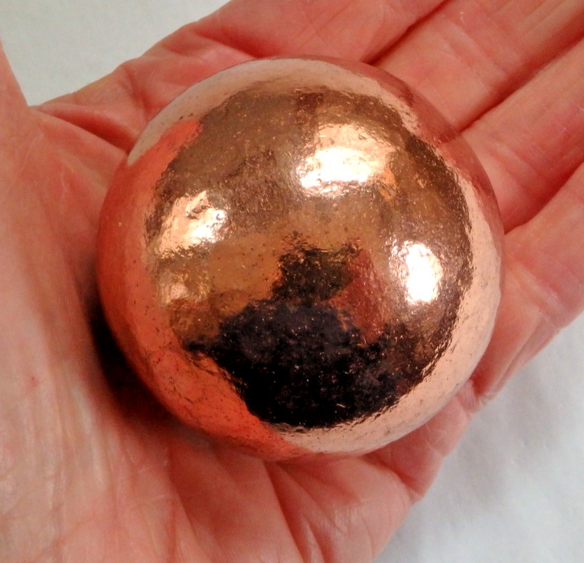 Copper Sphere 💙 Polished 💙 1 pound 4 ounces