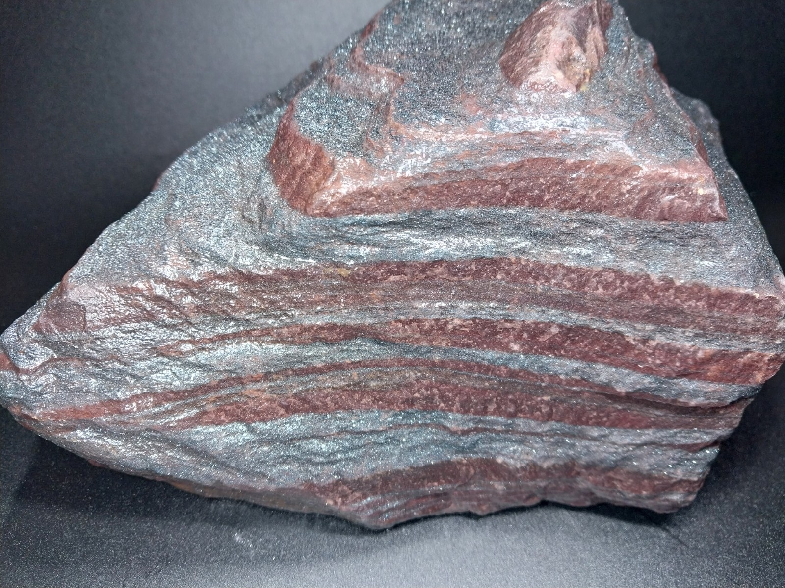 Banded Iron | Rough Michigan Stone | 13.5 LBS | Sparkling BIF