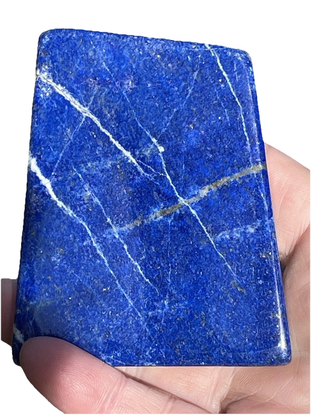 Free Standing Polished Lapis Lazuli 212g