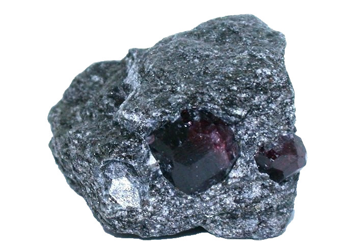1 3/10 x 1 1/4 Inch Natural Garnet Mica Shist Crystal Alaska Specimen CS153C