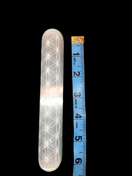 Natural Selenite Crystal Massage Wand ” Smooth Polished Heal LOT of 5 BULK Whole