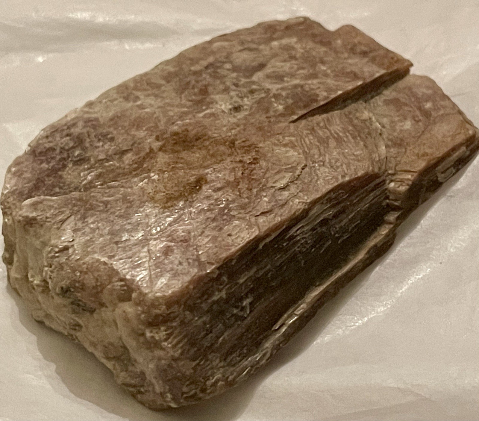 Muscovite Mica Book Hard Crystal Pink Shiny Layers Multicolor 79 Grams Beautiful