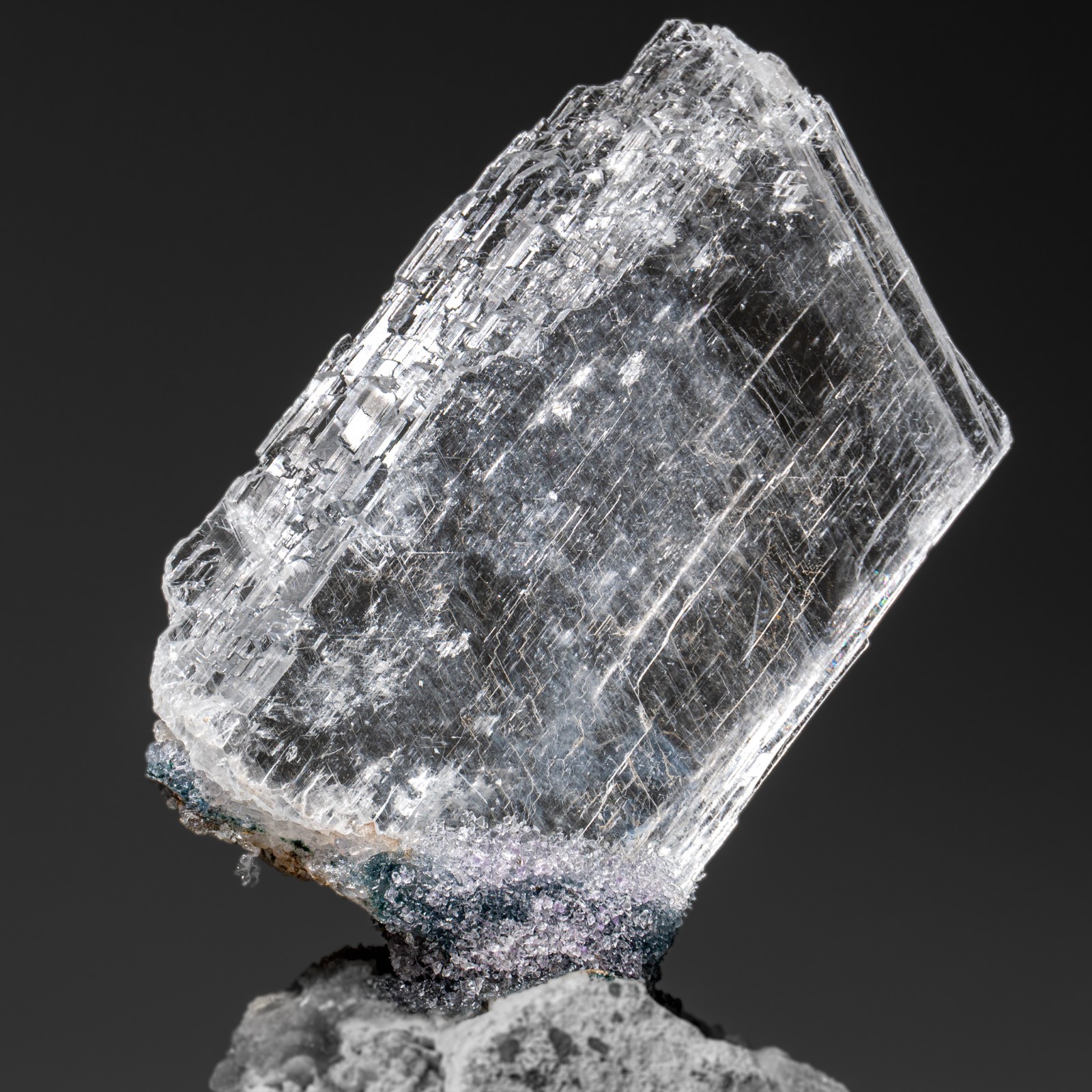 Gypsum Var. Selenite on Matrix from Rio Grande do Sul, Brazil (2.45 lbs)
