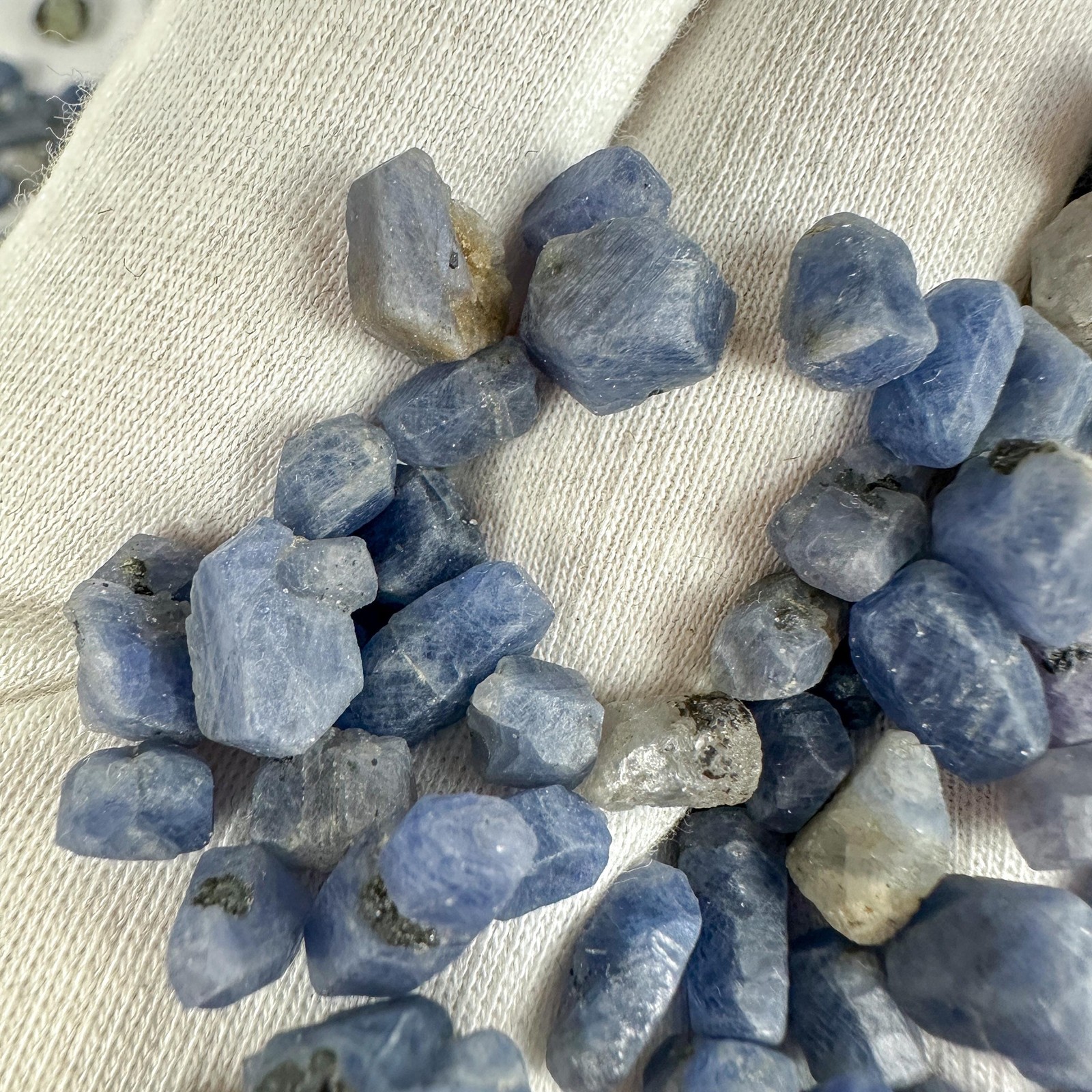 Natural Raw Blue Sapphire Crystal / Prosperity / Astrology